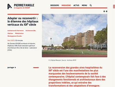 Adapter ou reconvertir : le dilemme des hôpitaux verticaux du XXe siècle