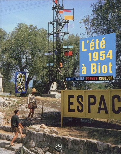 l'été 1954 à Biot